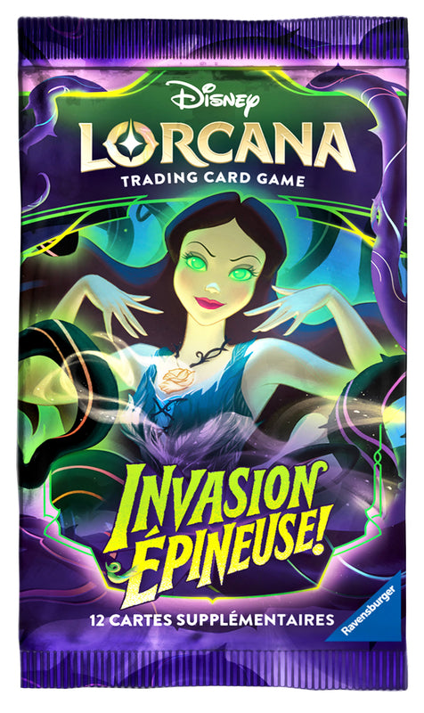 Disney Lorcana JCC : Invasion Épineuse ! - Display de Boosters (24 Boosters)