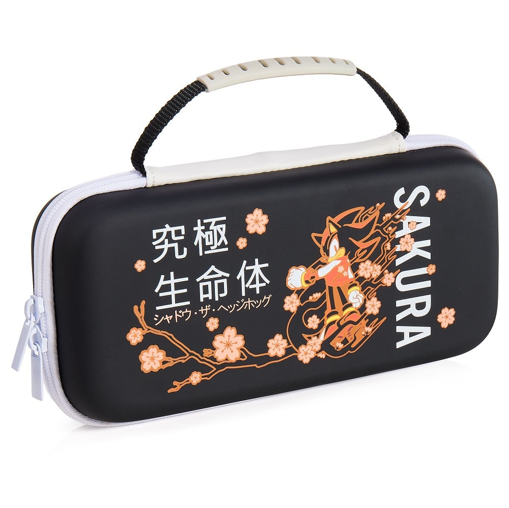 Numskull - Sonic le Hérisson - Housse de transport Sakura Shadow compatible Nintendo Switch - Switch OLED - flash vidéo
