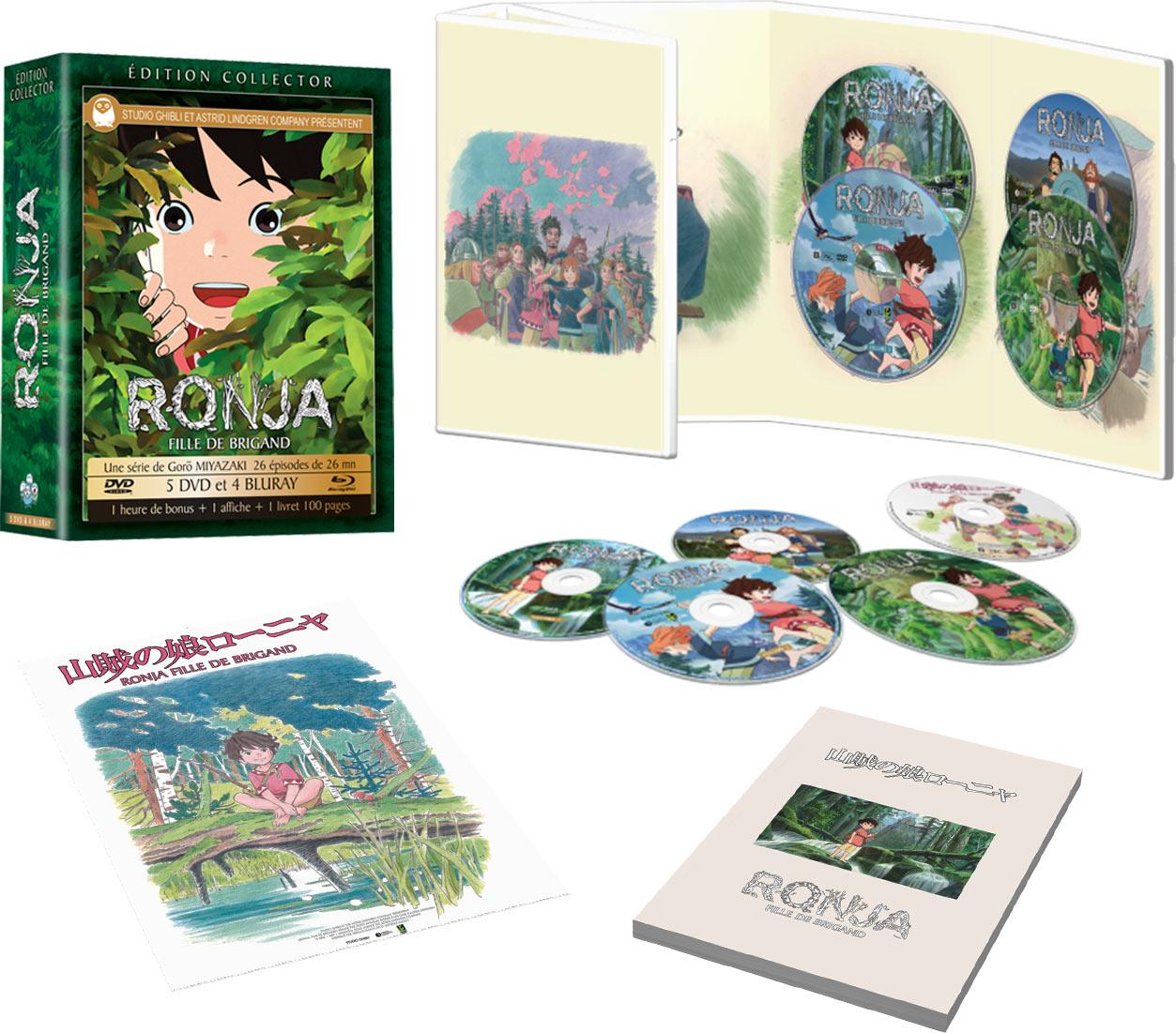Ronja, fille de brigand - La série complète [Blu-ray]