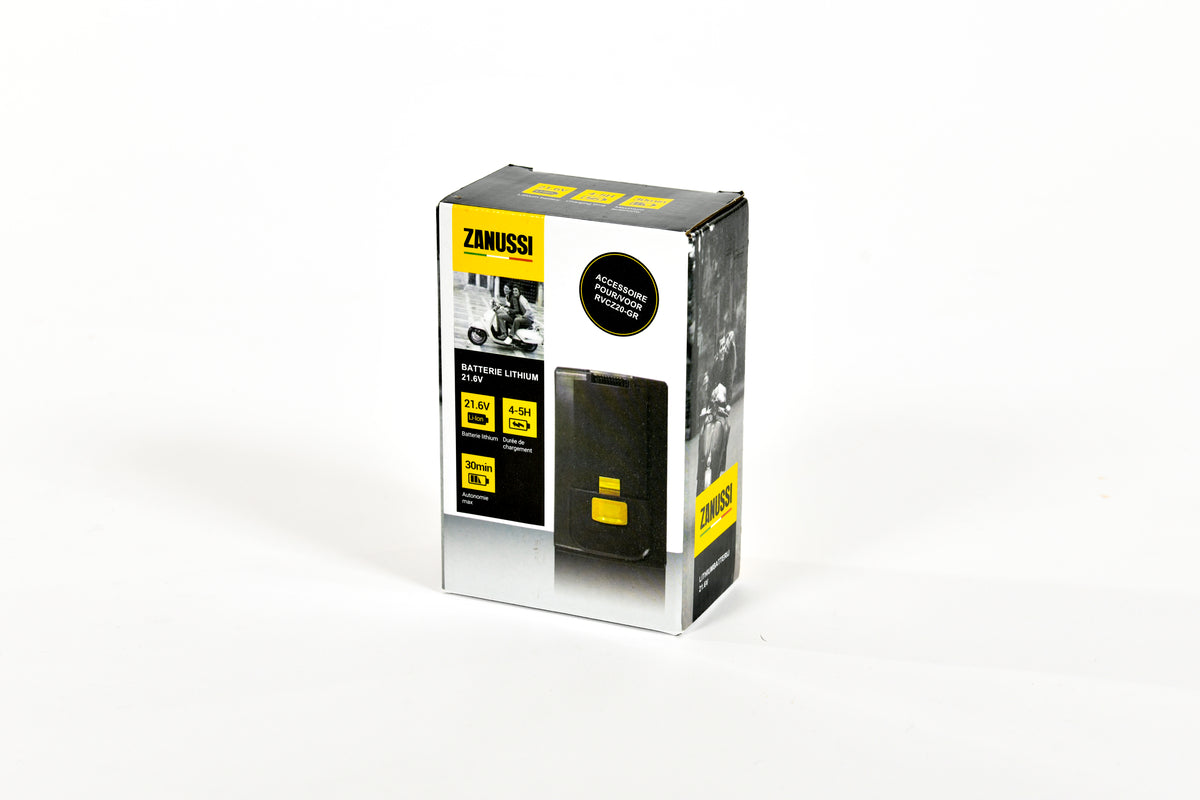 Zanussi - Batterie supplémentaire 21.6V pour Aspirateur modèle RVC20