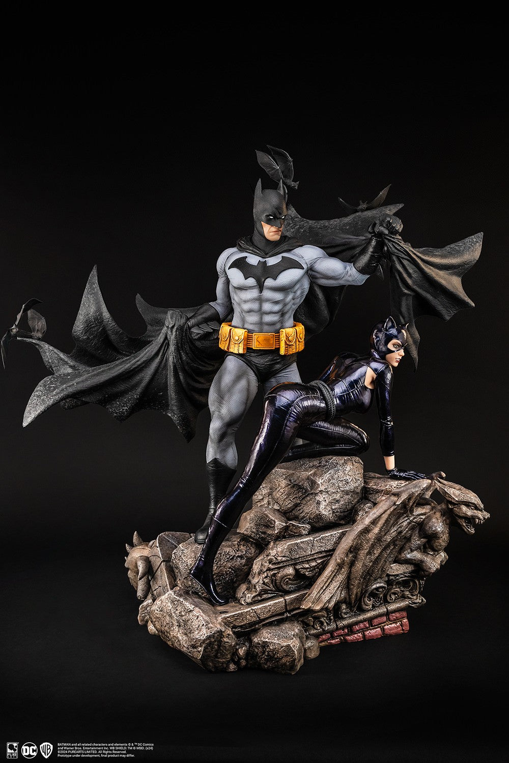 PureArts - 1:4 Scale Statues - DC Comics - Batman & Catwoman Reunion Statue 67cm - flash vidéo