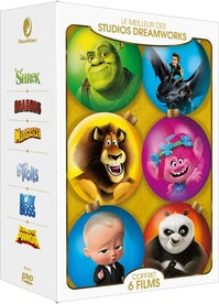 Le Meilleur des Studios DreamWorks : Shrek + Dragons + Madagascar + Les Trolls + Baby Boss + Kung Fu Panda [DVD]