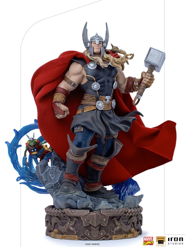 Iron Studios - Deluxe Arts Scale 1/10 - Marvel - Thor Unleashed Statue 28cm