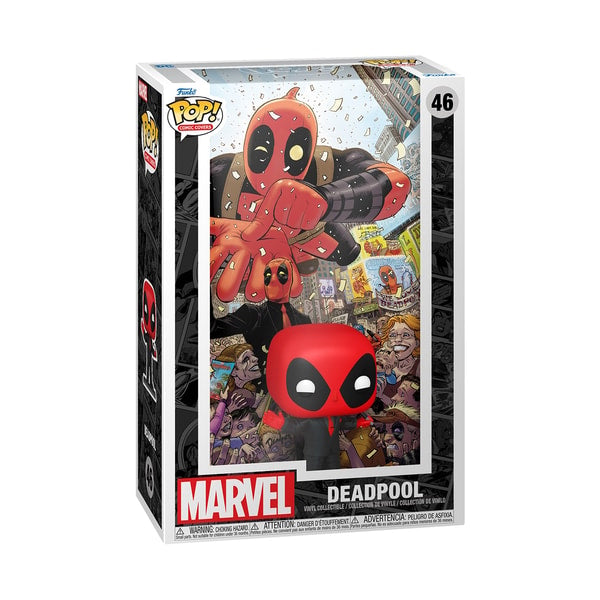 Funko NEWPop! Comic Cover: Marvel - Deadpool (2025) #1 Deadpool in Black Suit