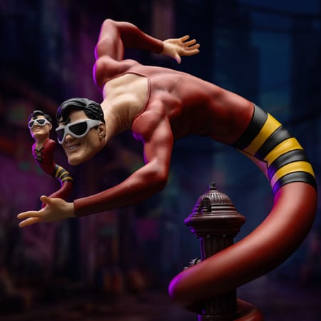 Iron Studios - Art Scale 1/10 - DC Comics Series 9 - Plastic Man Statue 16cm - flash vidéo