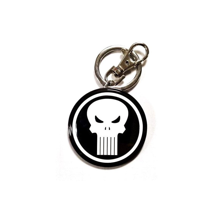 Marvel - Porte-Clefs Logo Punisher en Métal