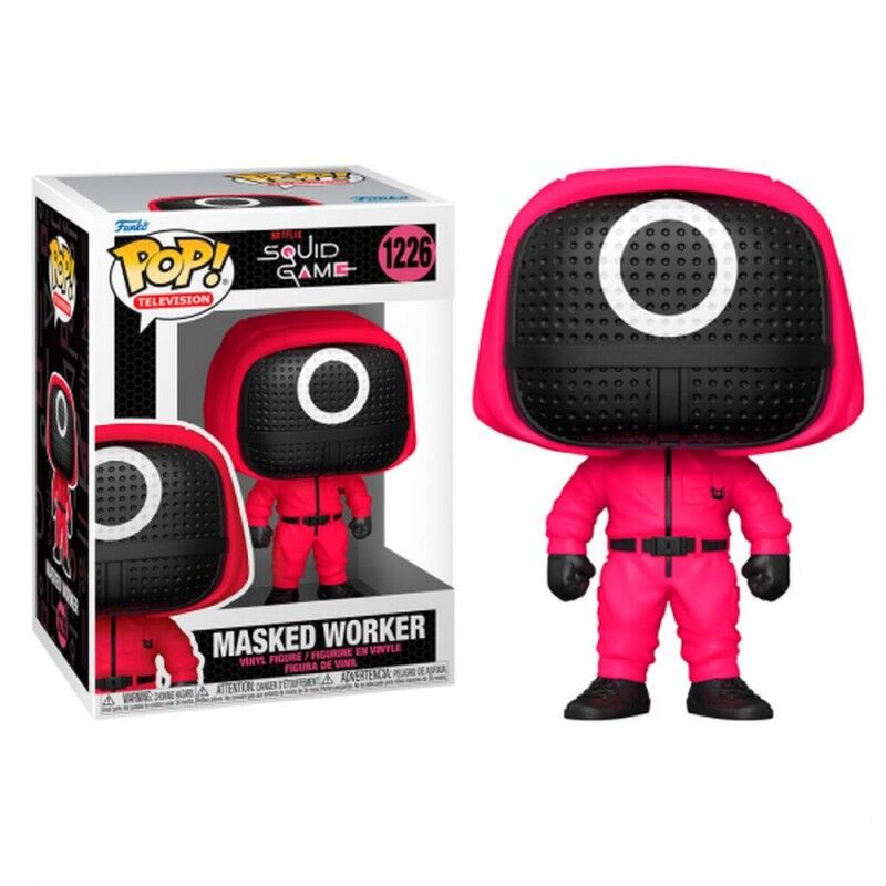 Funko Pop! TV: Squid Game - Red Soldier (with Circle Mask) ENG Merchandising