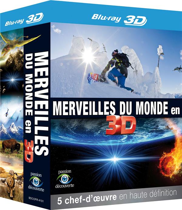 Merveilles du monde en 3D [Blu-ray]