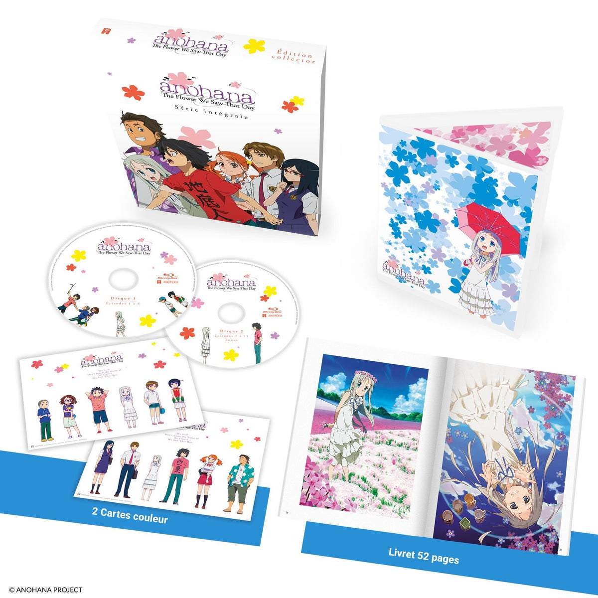 Anohana - The Flower We Saw That Day - Série intégrale [Blu-ray]
