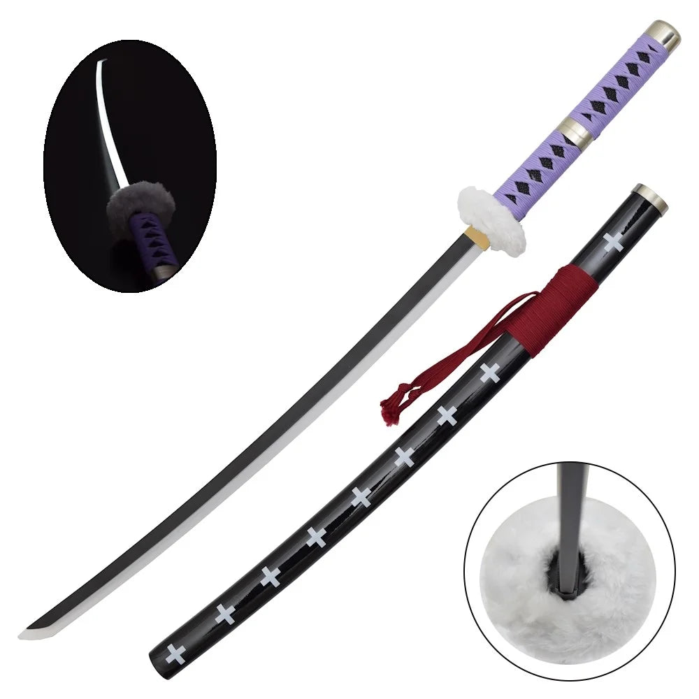 KATANA DECO LAME BAMBOU ET LED One Piece Trafalgar Law