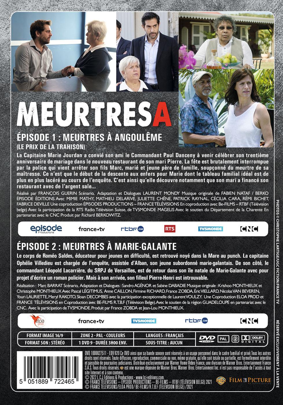 Meurtres à Angoulême & Marie-Galante [DVD]