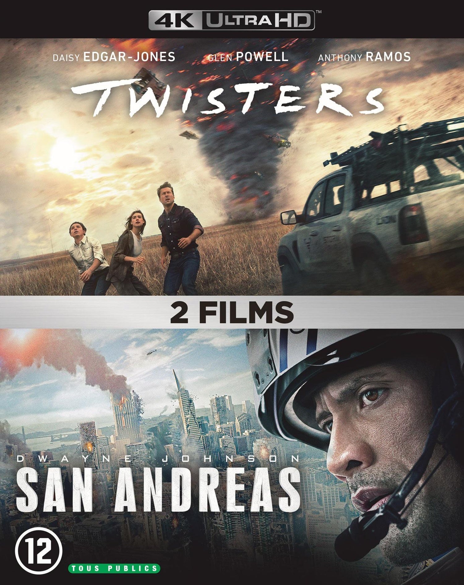 Twisters + San Andreas [4K Ultra HD]