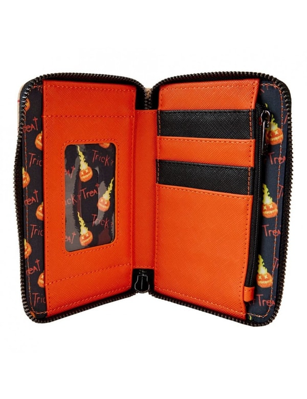 Loungefly: Legendary Pictures - Trick & Treat - Sam Pumpkin Zip Around Wallet - flash vidéo