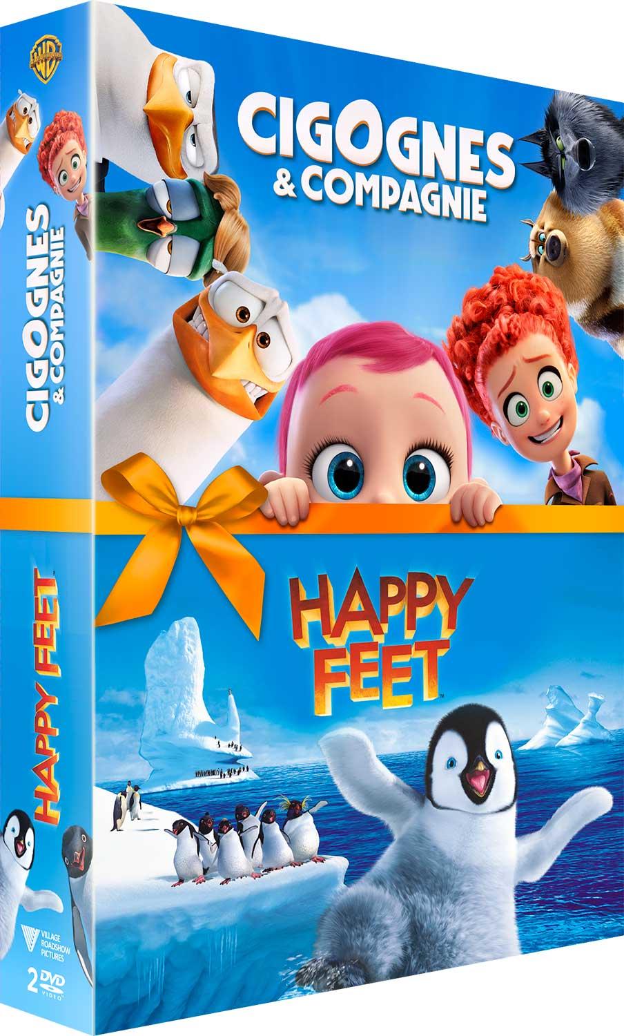 Cigognes et compagnie + Happy Feet [DVD]