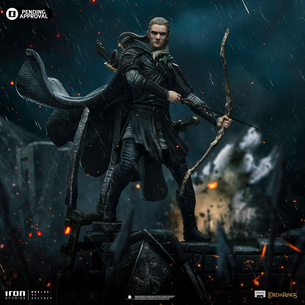 Iron Studios - Art Scale 1/10 - The Lord of the Rings - Legolas Unleashed Statue 29cm - flash vidéo