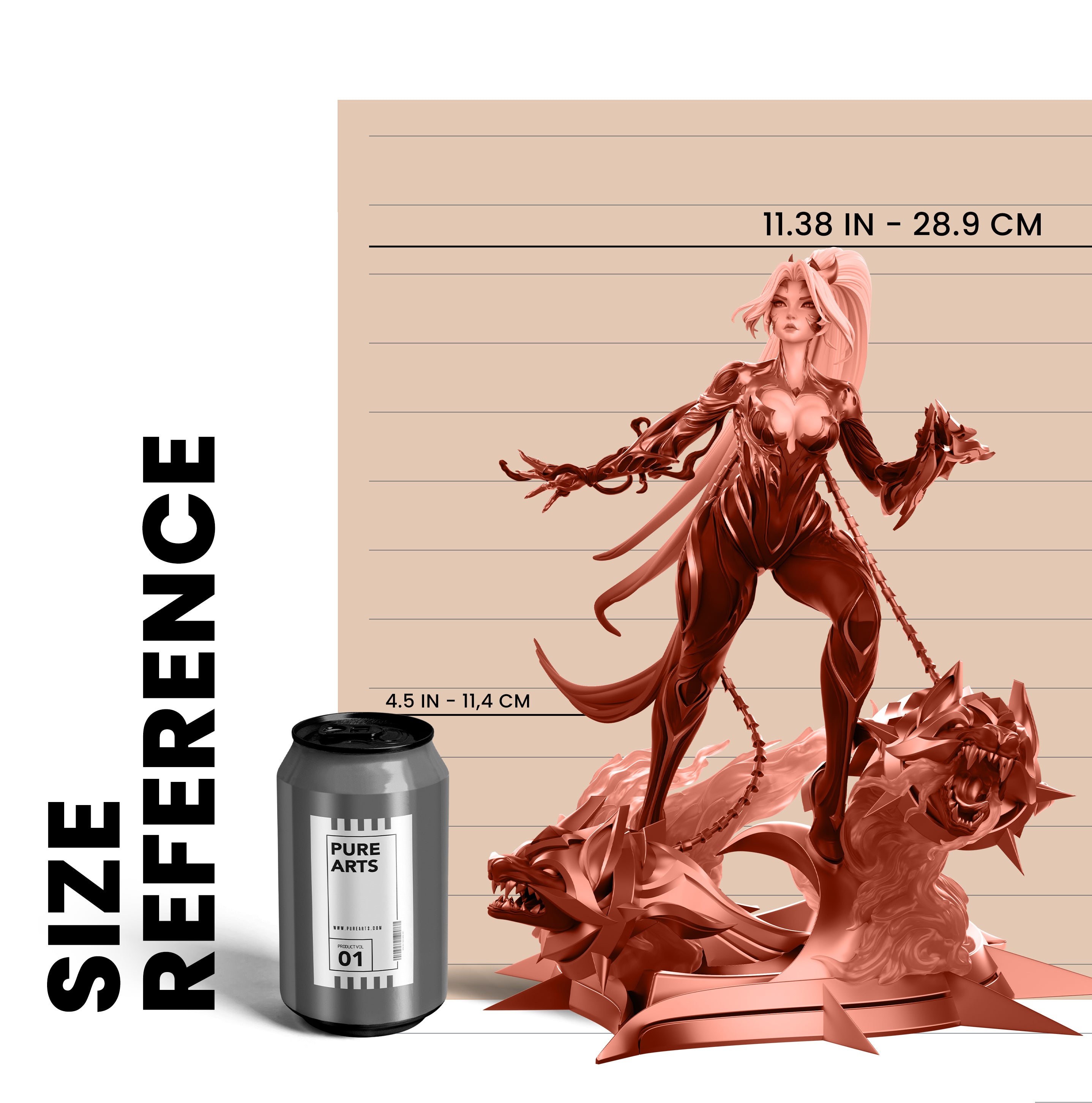 PureArts - 1:6 Scale Statues - League of Legends: Hall of Legends 2025 Immortalized Legend - Kai'sa Statue 29cm