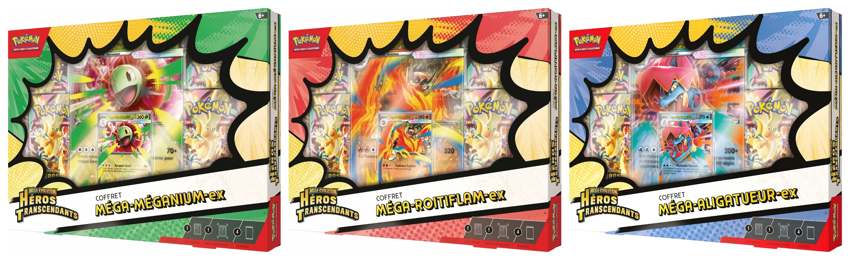 Pokémon Q126 : Coffret EX (4 boosters)