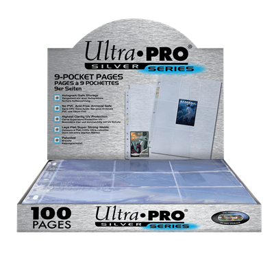 Ultra PRO : 100 feuilles de classeur Silver