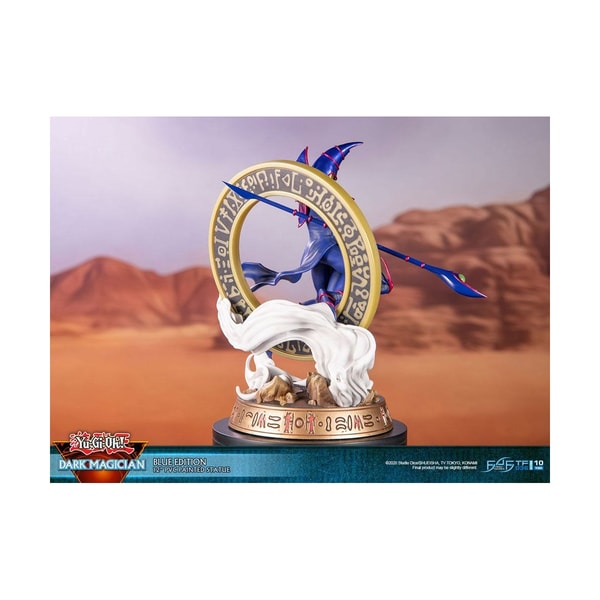 First 4 Figures - Yu-Gi-Oh! - Magicien des Ténébres Bleu Statue Edition Standard 29cm - flash vidéo