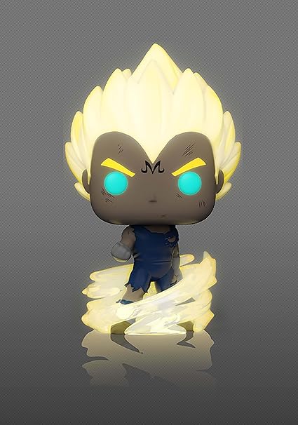 Funko Pop! & Tee: Dragon Ball Z: Majin Vegeta (Glow in the Dark) - S - flash vidéo