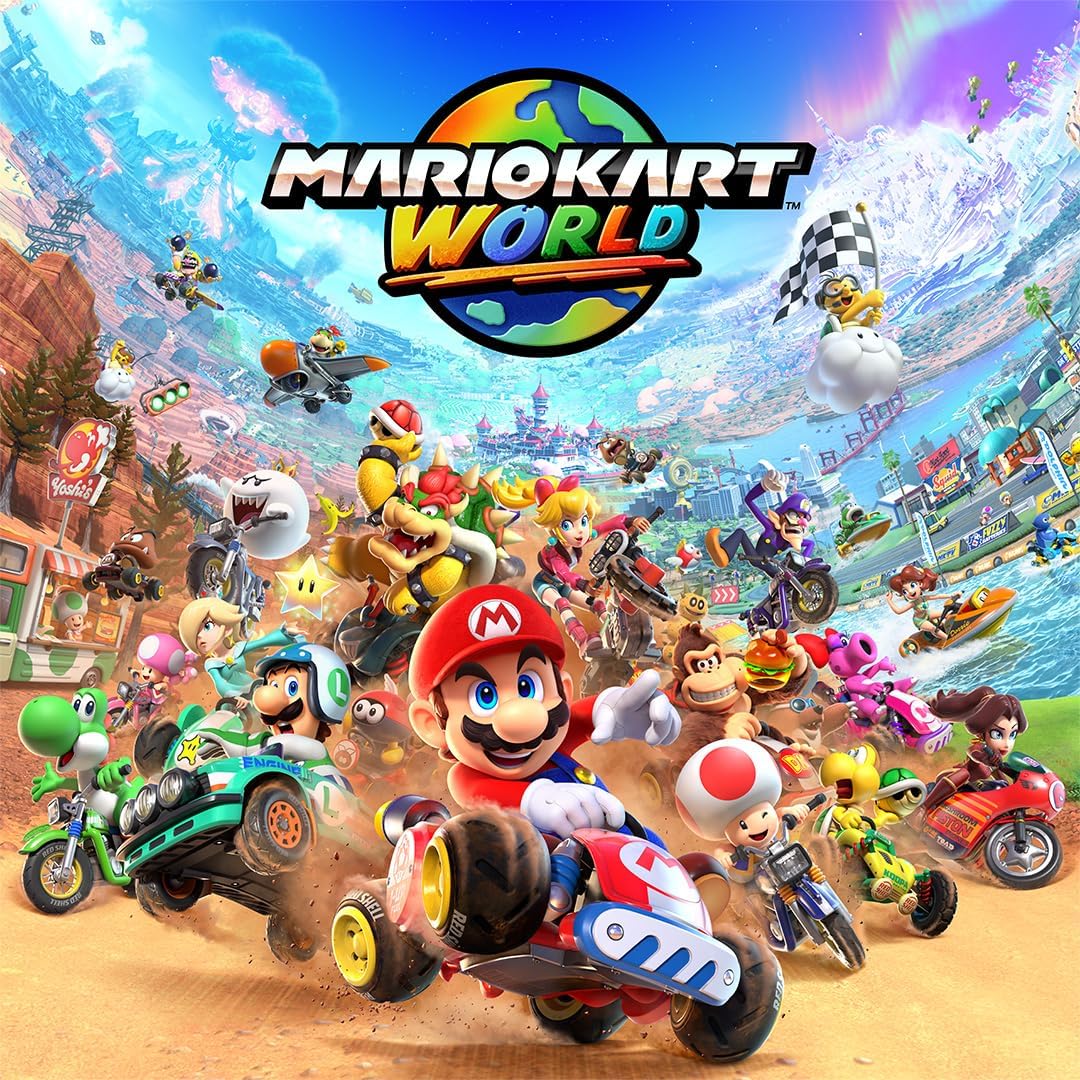 Console Nintendo Switch 2 + Mario Kart World (Code de téléchargement)