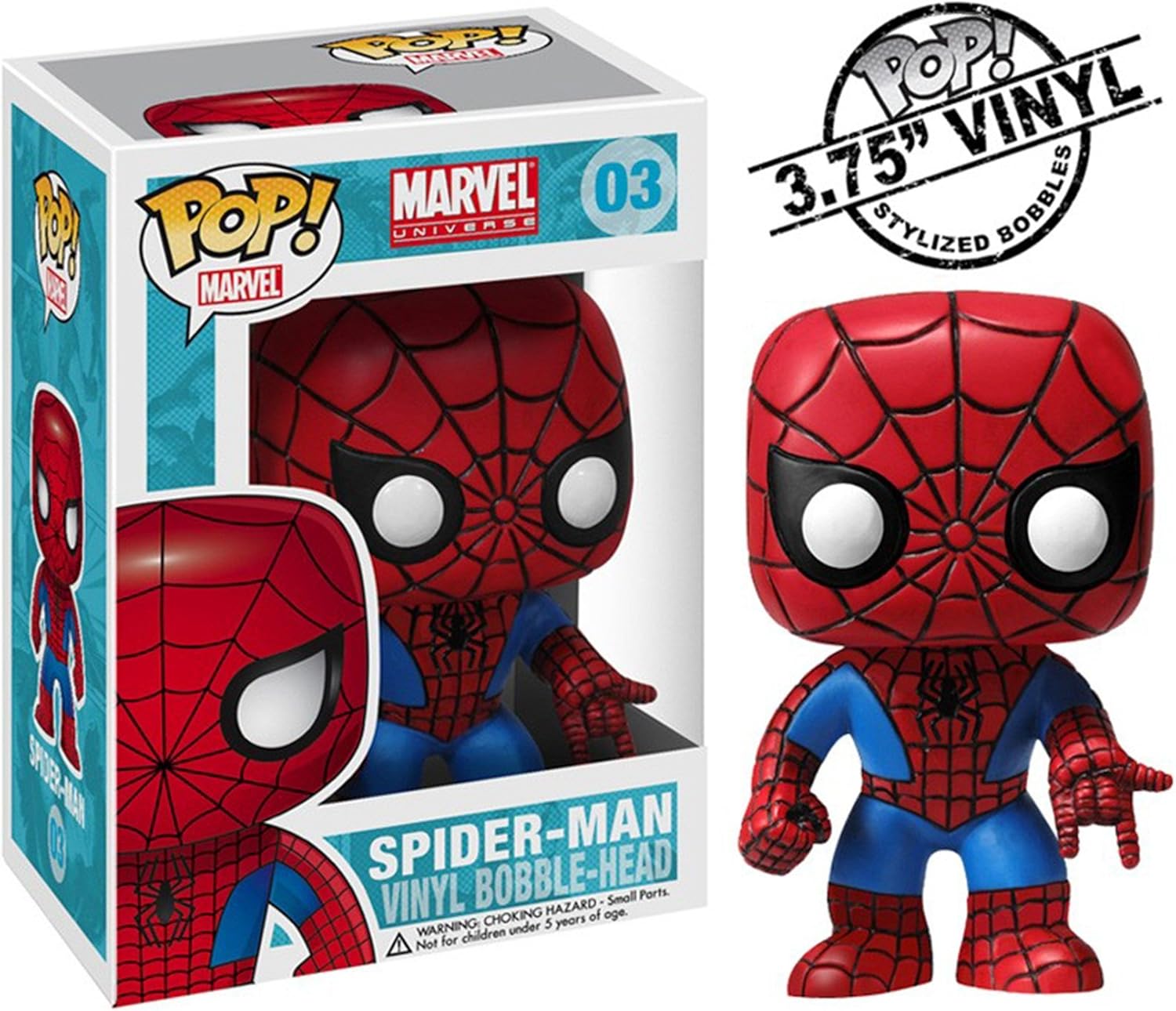 Funko Pop! Bobble Head Marvel Spider-Man ENG Merchandising - flash vidéo