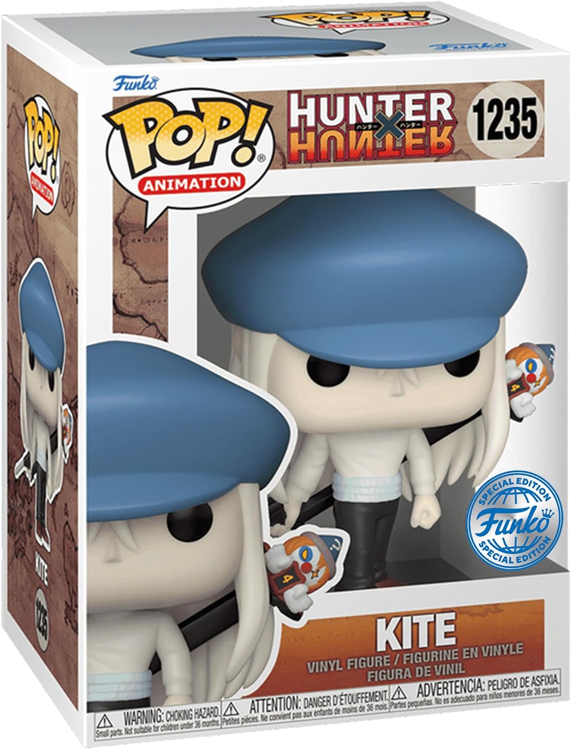 Funko Pop! Animation: Hunter X Hunter- Kite with gun - Smartoys Exclusive - flash vidéo