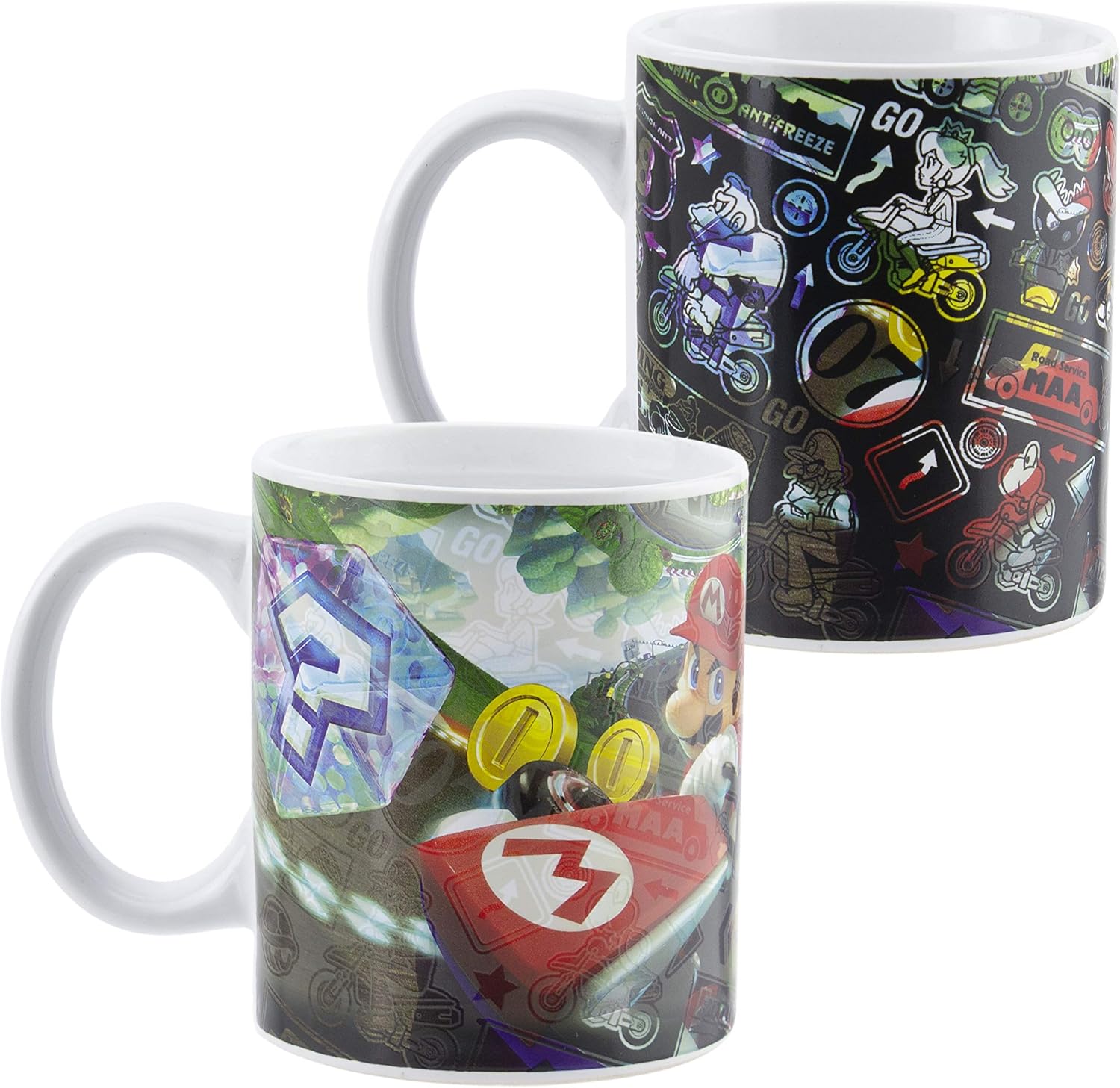 Nintendo - Mug thermoréactif Mario Kart - flash vidéo