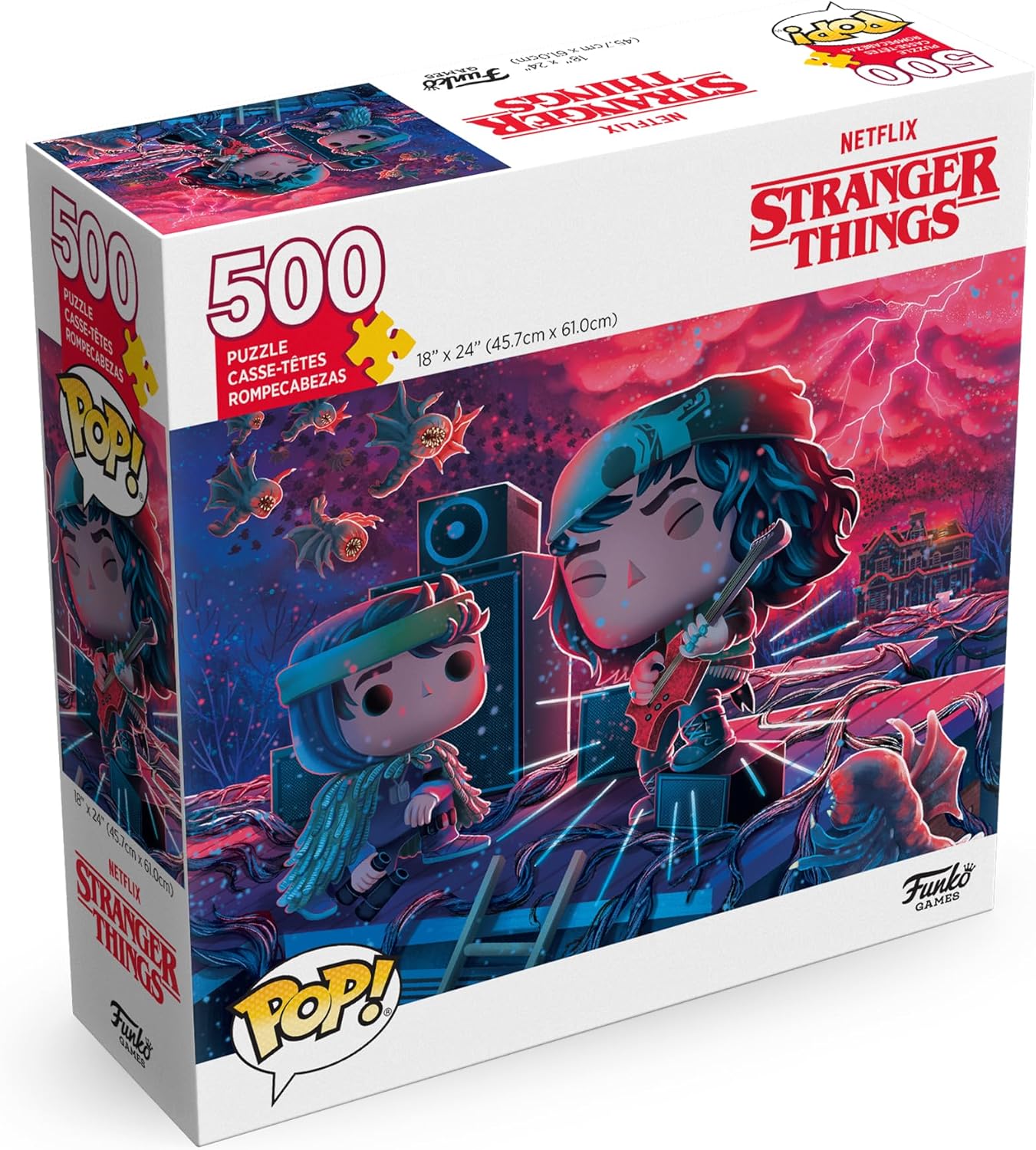 Funko Puzzles: Stranger Things - Eddie with Guitar Puzzles - flash vidéo