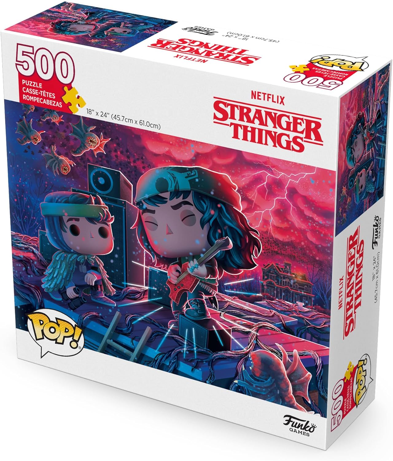 Funko Puzzles: Stranger Things - Eddie with Guitar Puzzles - flash vidéo