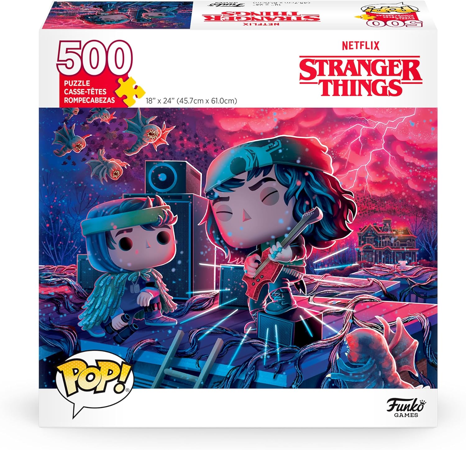 Funko Puzzles: Stranger Things - Eddie with Guitar Puzzles - flash vidéo