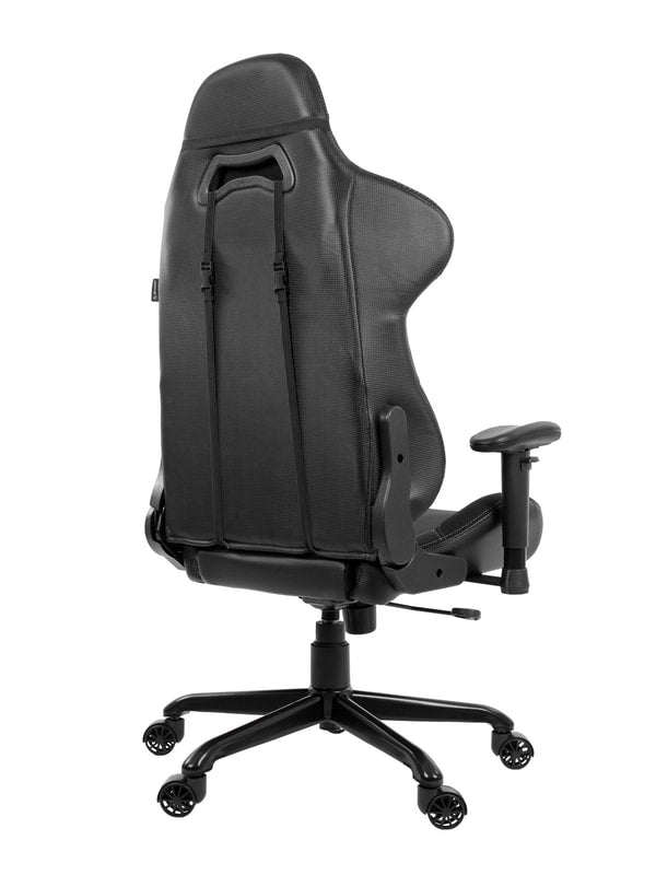 Arozzi Torretta - Chaise Gaming en tissu souple - Noir V2 - flash vidéo