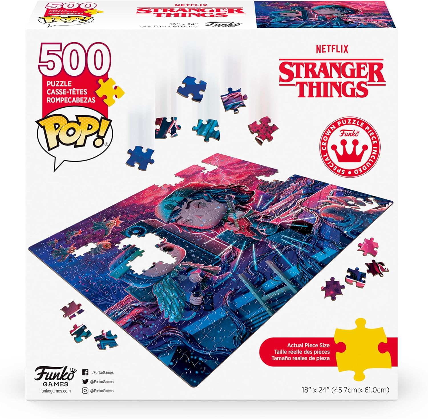 Funko Puzzles: Stranger Things - Eddie with Guitar Puzzles - flash vidéo