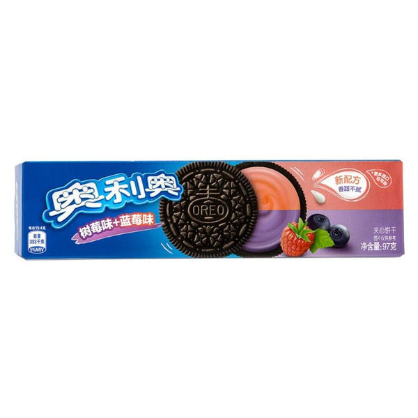 Oreo - Parfum Framboise et Myrtille 97gr (carton de 24 paquets)