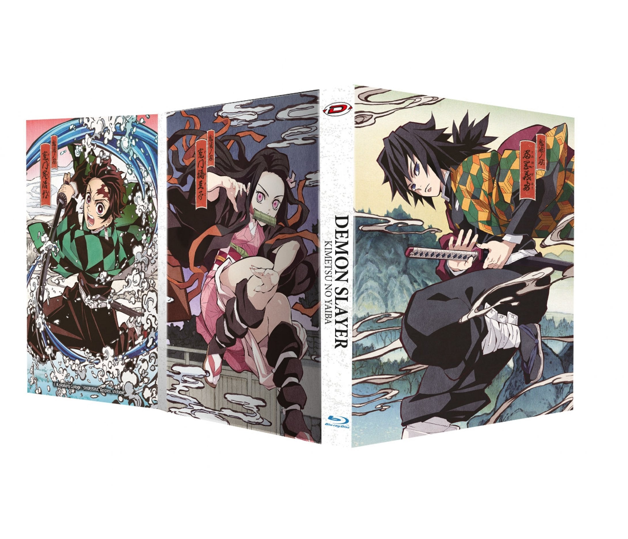 Demon Slayer - Saison 1 - Edition Collector Limitée - Coffrets A4 - Combo DVD + Blu-ray