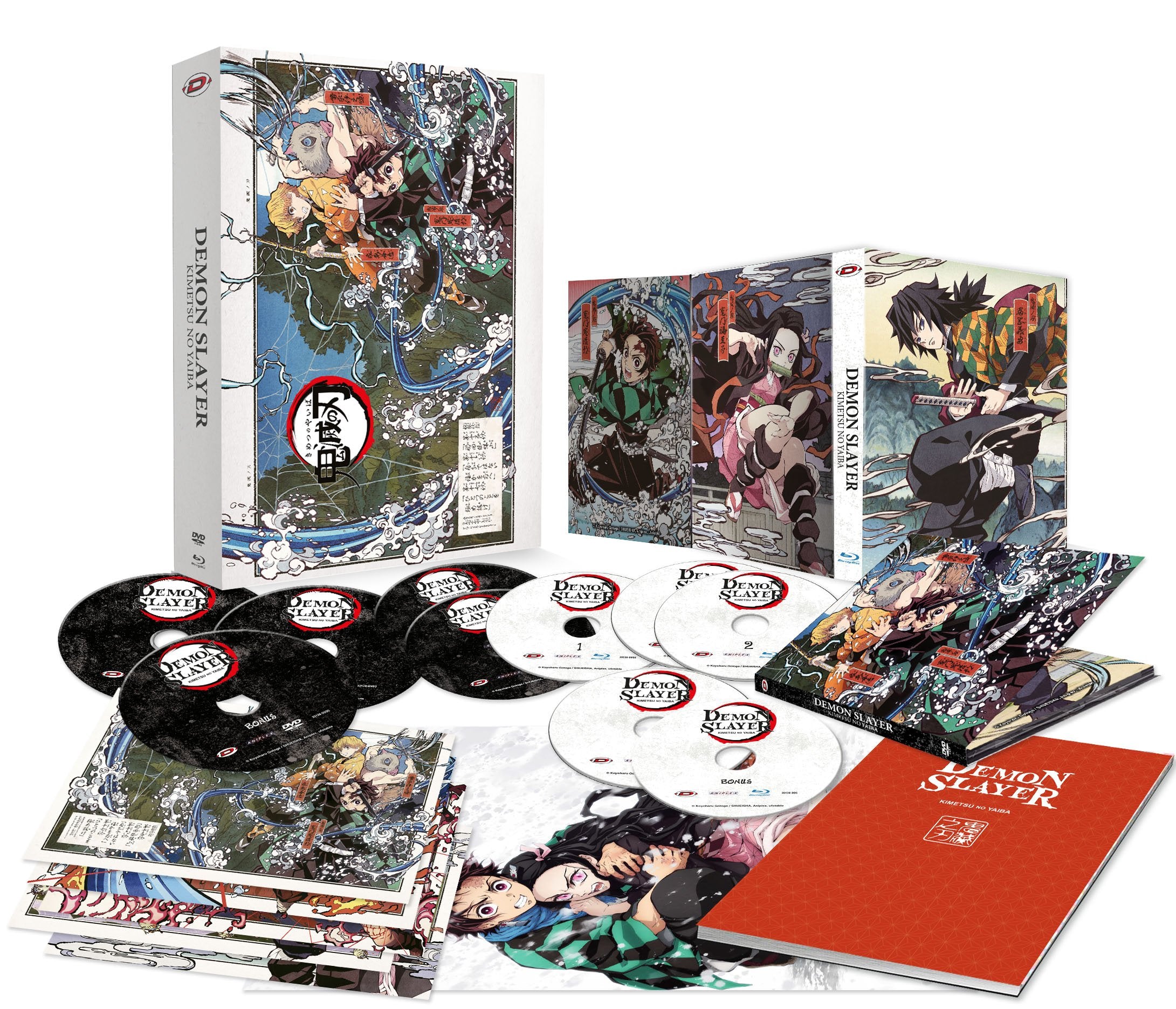 Demon Slayer - Saison 1 - Edition Collector Limitée - Coffrets A4 - Combo DVD + Blu-ray