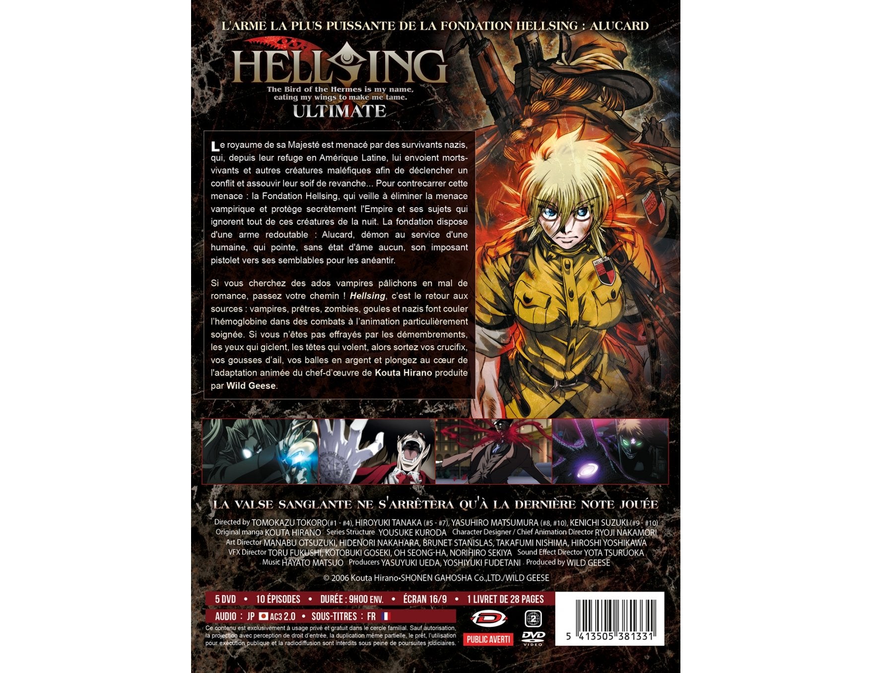 Hellsing Ultimate - Intégrale - Edition Collector - Coffret DVD