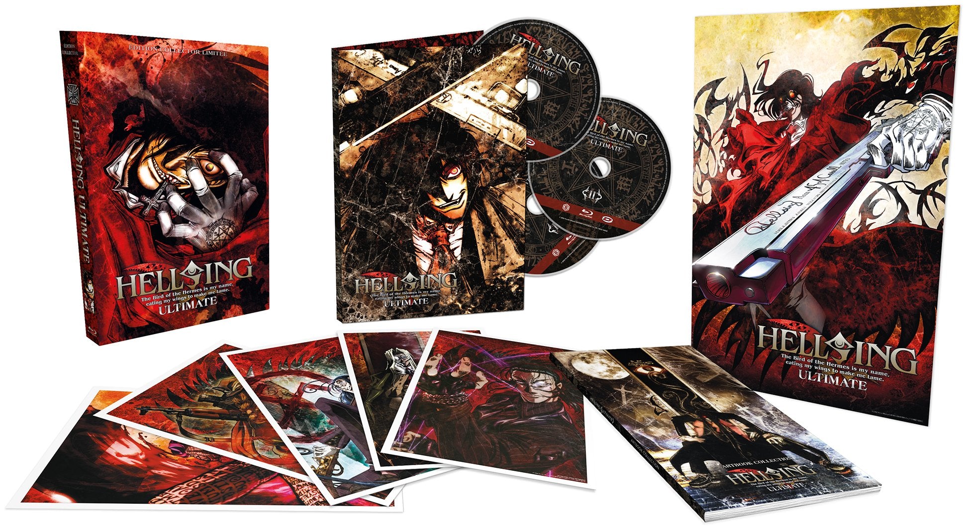 Hellsing Ultimate - Intégrale - Edition Collector Limitée A4 - Coffret Blu-ray
