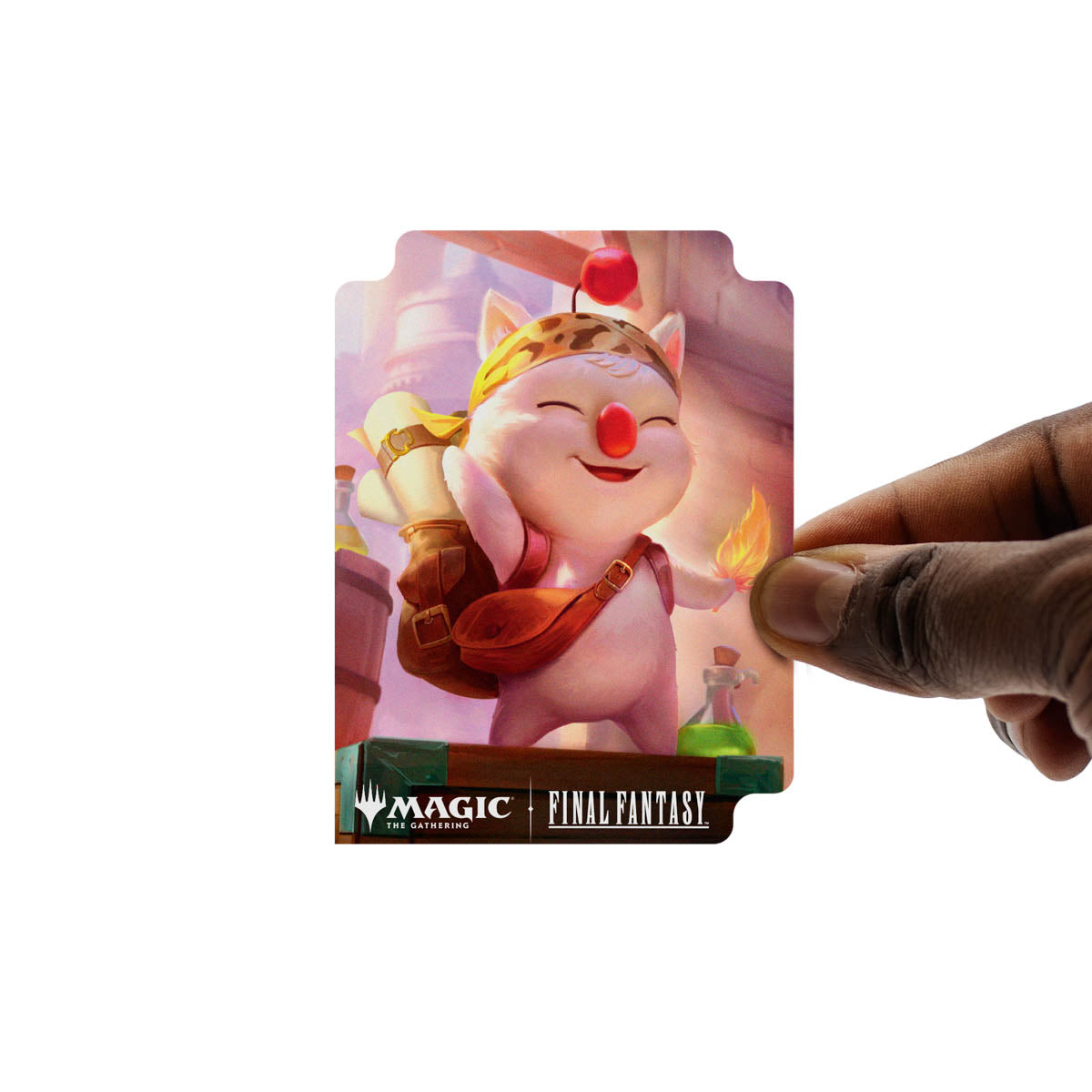 Ultra Pro - Magic: The Gathering - Universes Beyond: Final Fantasy - Boîte de deck 100+ Stiltzkin, Moogle Merchant