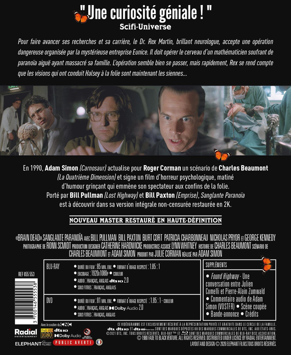 Sanglante paranoïa -  Brain Dead [Blu-ray]