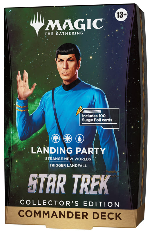 Magic: The Gathering - Star Trek Collector's Edition Commander Decks Assortment (4 Collector's Edition Commander Decks)