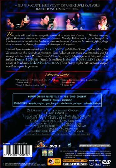 Blue Velvet [DVD]
