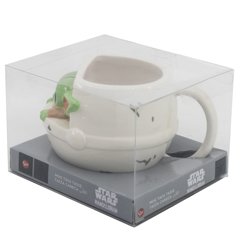 Star Wars: The Mandalorian - Tasse 3D en céramique Grogu - 385ml