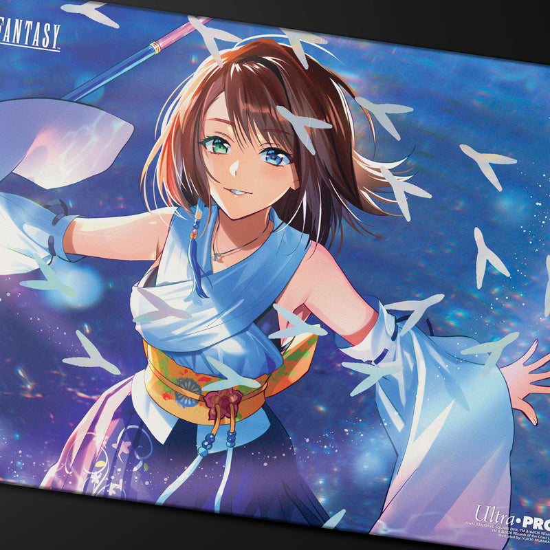 Ultra Pro - Magic: The Gathering - Final Fantasy - Tapis de jeu métallisé Yuna, espoir de Spira