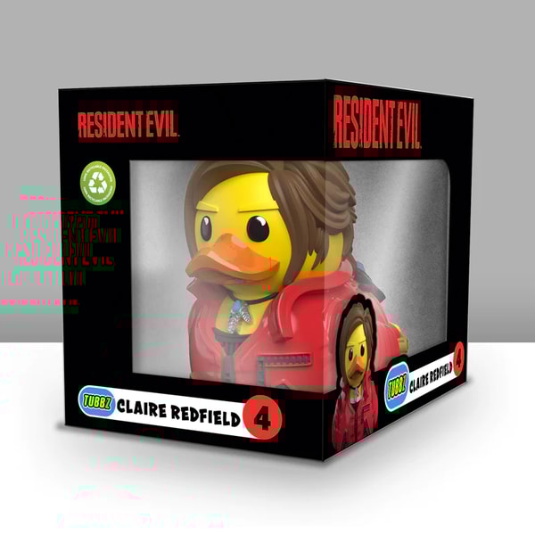 Best of TUBBZ Boîte Canard de bain - Resident Evil - Claire Redfield - flash vidéo