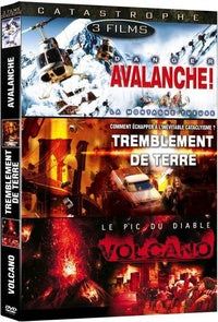 Catastrophe - Coffret 3 films : Danger avalanche ! + Tremblement de terre + Volcano - Le pic du diable [DVD]