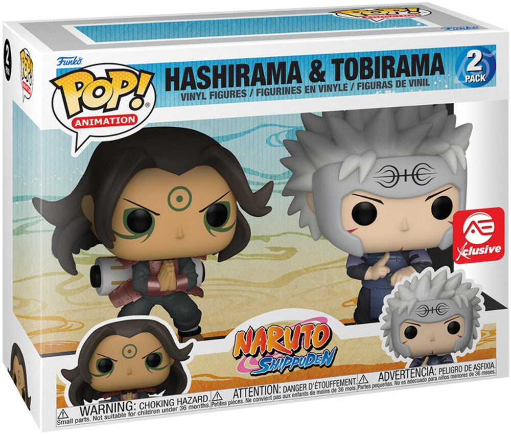 Funko Pop! 2-Pack: Naruto Shippuden - Hashirama & Tobirama - Smartoys Exclusive