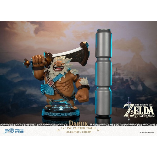 First 4 Figures - The Legend of Zelda : Breath of the Wild - Daruk Statue Edition Collector 29cm - flash vidéo