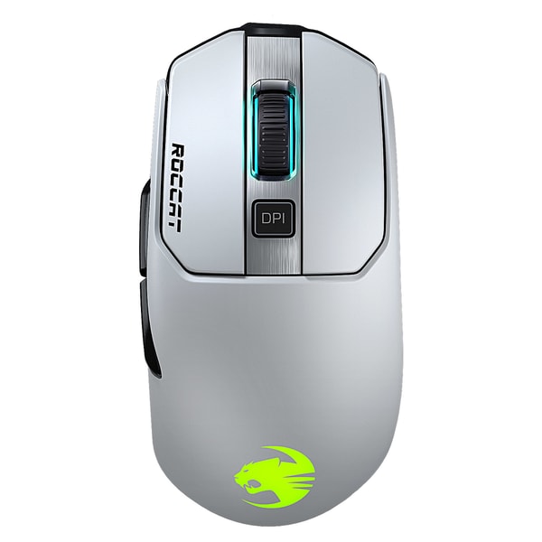 Roccat - Souris de jeu sans fil Kain 202 AIMO Blanche - flash vidéo