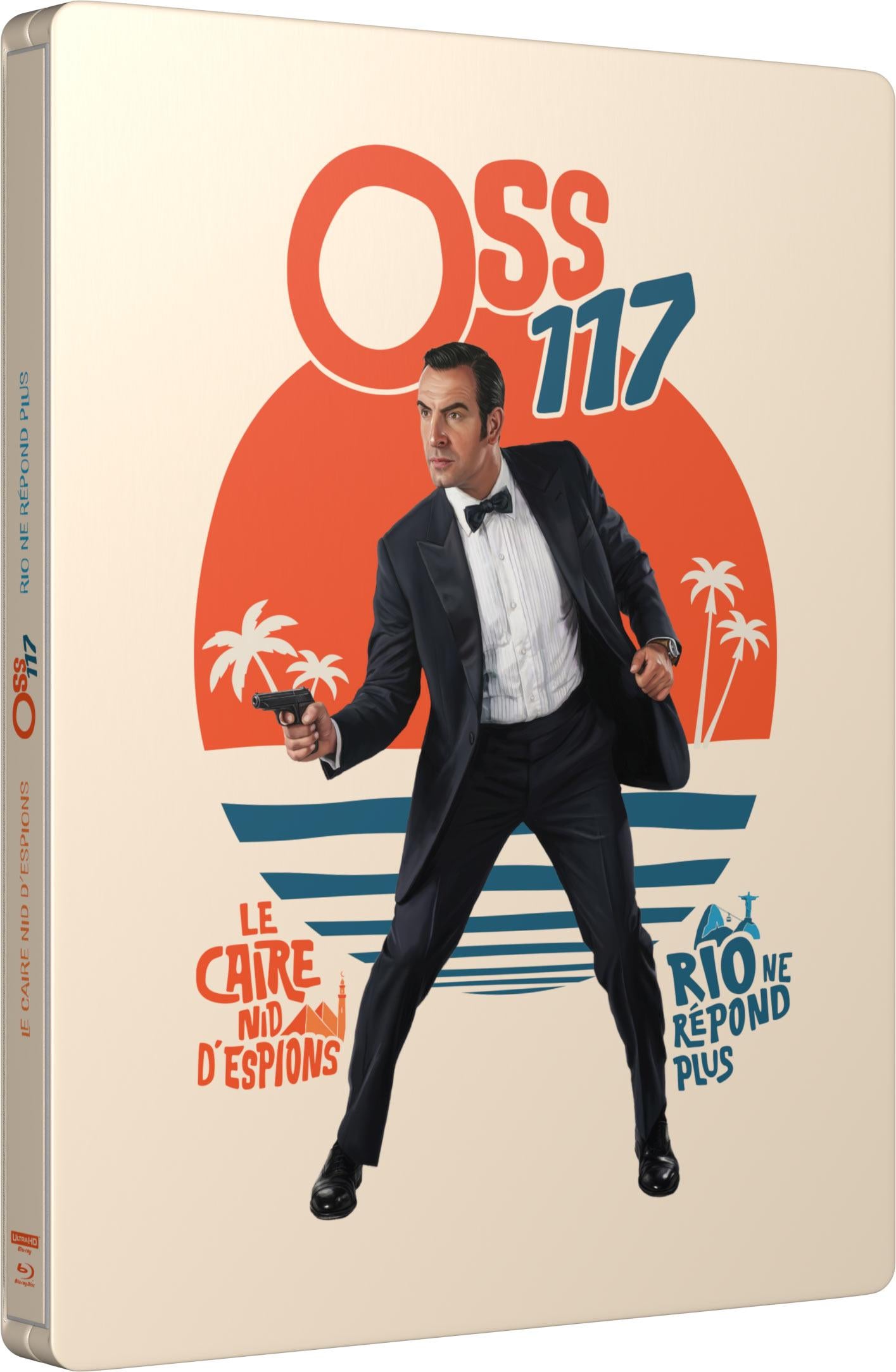 OSS 117 - Le Caire, nid d'espions + OSS 117 - Rio ne répond plus [4K Ultra HD]